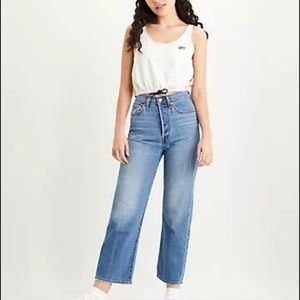 Levi's Ribcage Straight